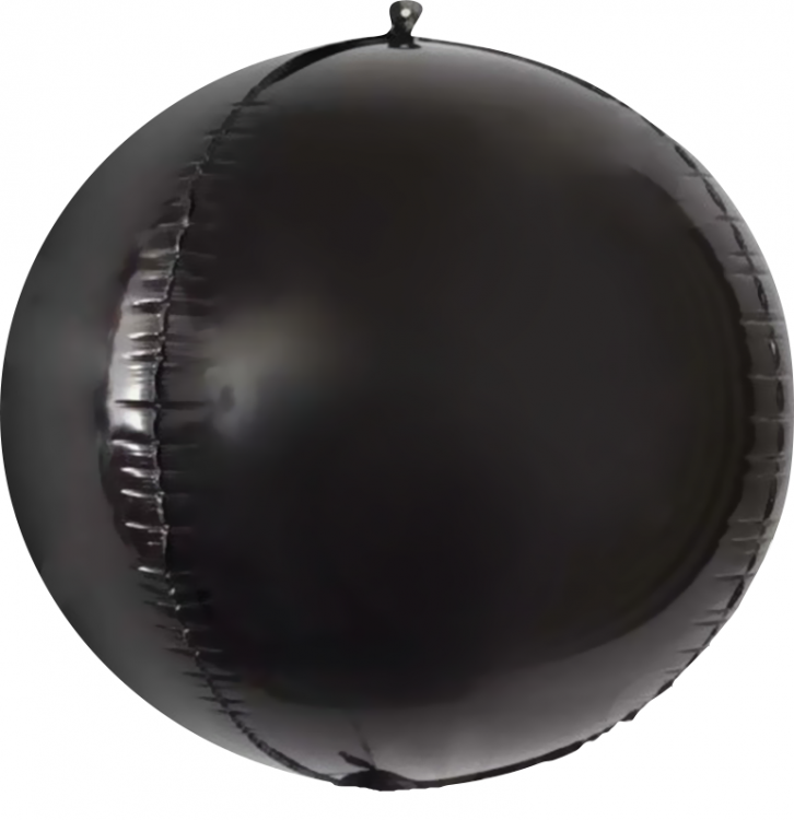 Шар Сфера 3D, Черный (в упаковке)