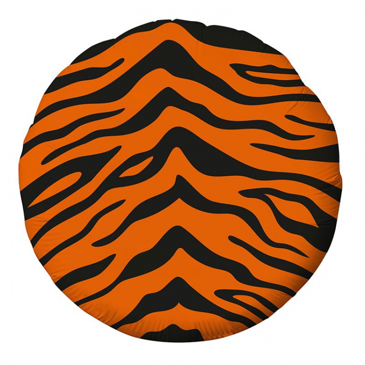 Шар Круг Тигр принт (в упаковке)