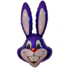 Шар Мини-фигура Заяц, Фиолетовый / Rabbit (в упаковке)