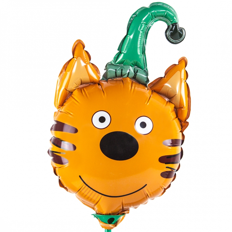 Шар Мини-фигура Голова, Три Кота, Компот (в упаковке)