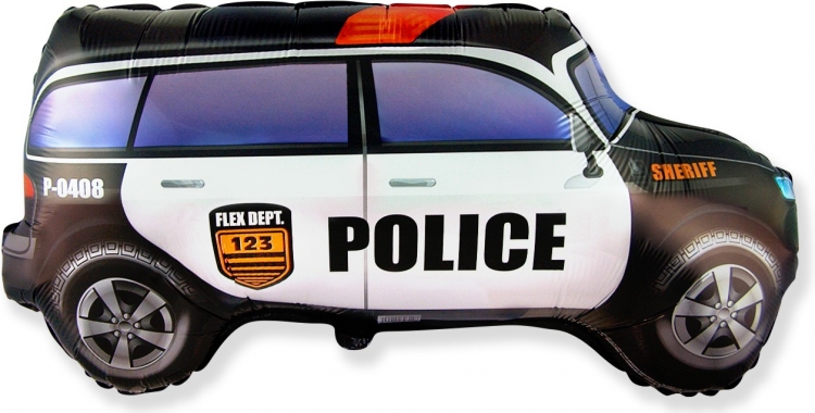 Шар Мини-фигура Полицейская машина (в упаковке)