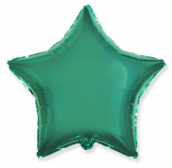 Шар Звезда, Бирюзовый / Torquoise (в упаковке)