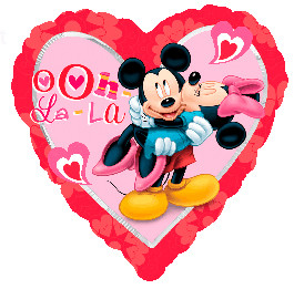 Шар Сердце, Микки и Минни Любовь / Mickey & Minnie Heart