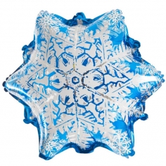 Шар Фигура Снежинка узоры