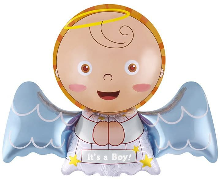 Шар Мини-фигура, Новорожденный ангел (мальчик)